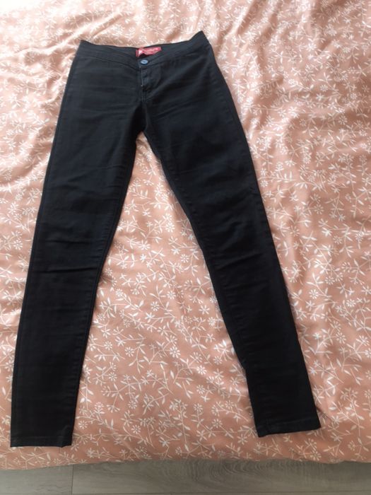 Черен дамски панталон