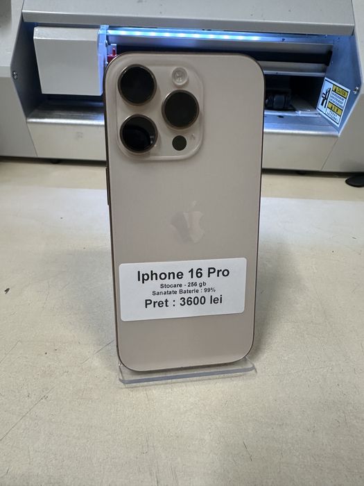Iphone 16 pro / 256 gb / 99% baterie / garantie