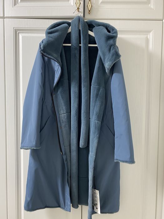 Шуба парка италия , на 44-46 размер