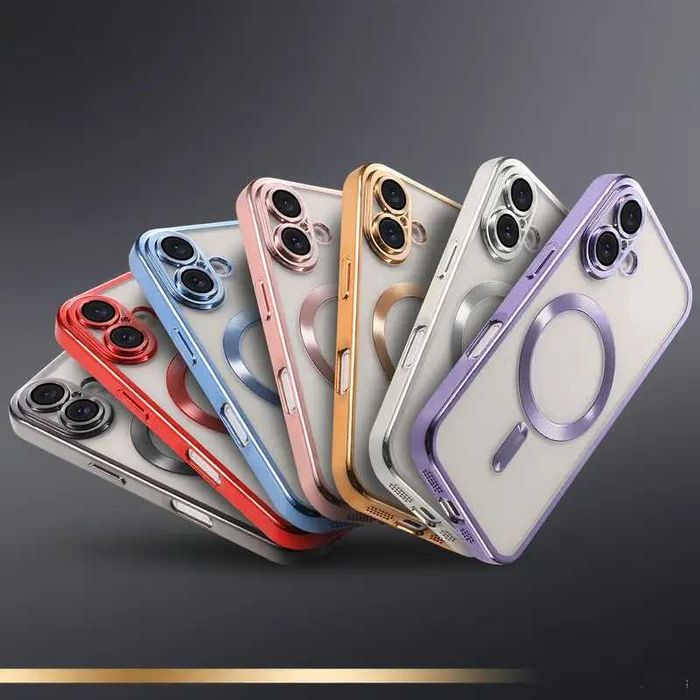 Husa Luxury MagSafe pt iPhone Air / 17 / 17 Pro / 17 Pro Max