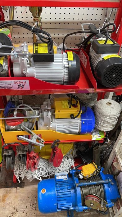 Лебедки электрические