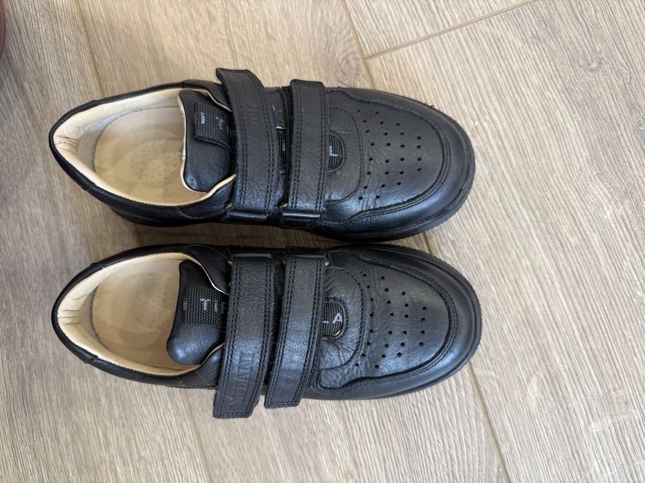 Детские кожаные туфли для мальчика