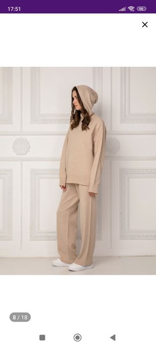 Продам костюм вязанный