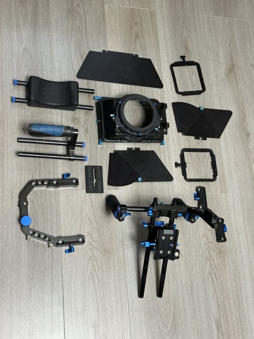 Kit rig cinematografic profesional pentru cameră DSLR / Mirrorless