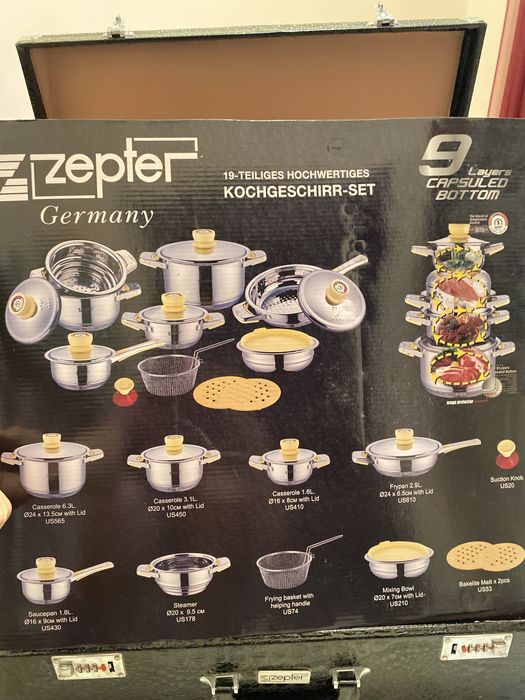 Набор посуды от Zepter