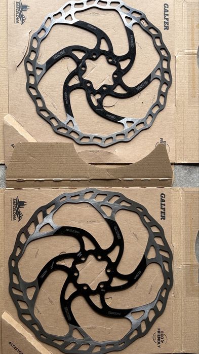 Set discuri de frâna bicicleta mtb Galfer