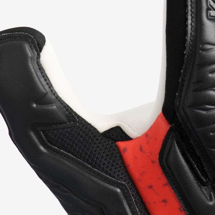 Mănuși Portar Fotbal F900 Roșu-Negru - produs resigilat Decathlon