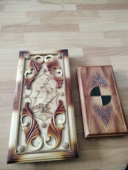 Нарды деревянные, хорошее состояние