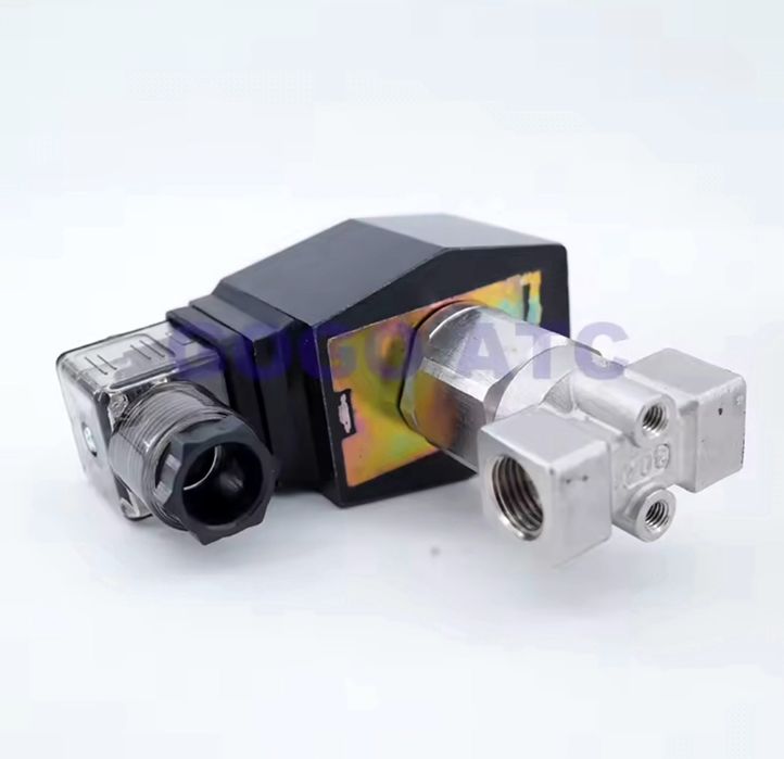 Electrovalva inalta presiune/GOGO/220v/120 bar/50N/NO/normal deschis