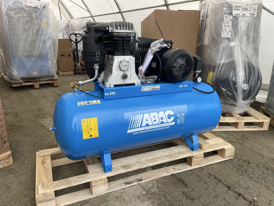 Compresor Profesional cu pistoane ABAC /870l:min /Rezervor 270l /11bar