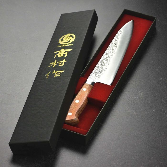 Takamura Chromax Gyuto 21 cm, cuțit ff rar, 64-65 HRC - Made in Japan