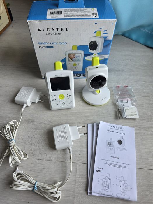 Video Baby Monitor Alcatel Baby Link 500  Ecran Color Night Vision-Stare Excelentă