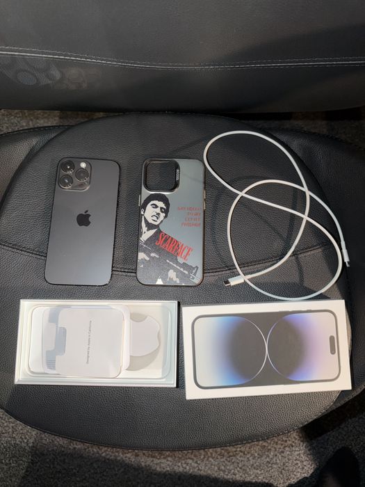 Iphone 14 Pro Max black, 128 GB, 80% батерия