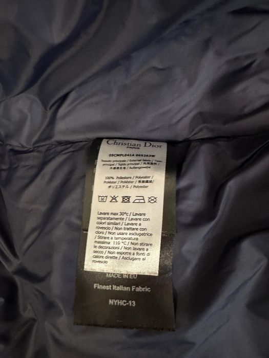 Яке Dior тъмно синьо