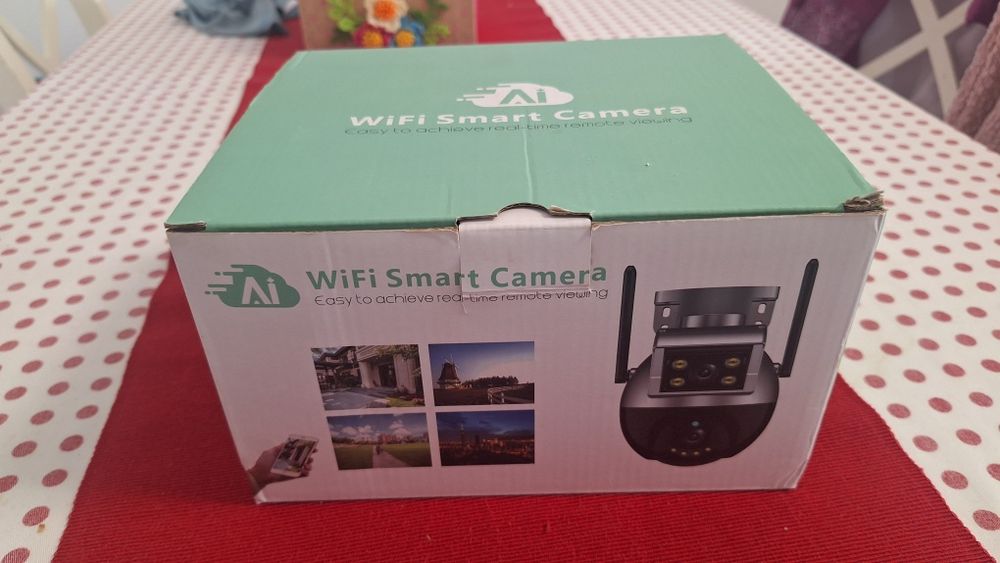 Camera supraveghere video Wi-fi dual lens