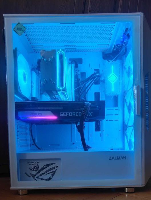 Геймърски компютър Ryzen 5600x, GeForce RTX 3060ti, 32gb ddr4,1tb nvme