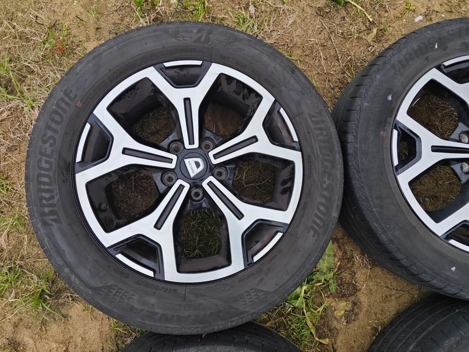 4x Jante Originale din Aluminiu de Dacia Duster pe 17" Negre