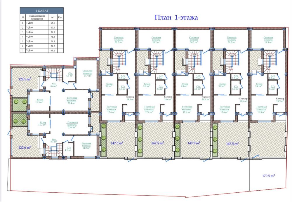 Продаются современные коттеджи в Сергели, махалля Кумарык!