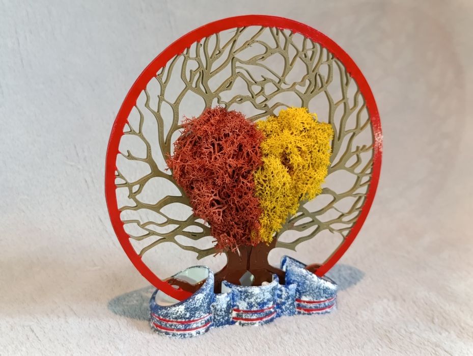 3D принтирана декорация със скандинавски мъх!