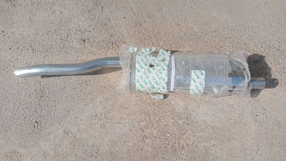 Нексия. Запчасти на Нексию. Глушитель на Нексию. Новый. В наличии.