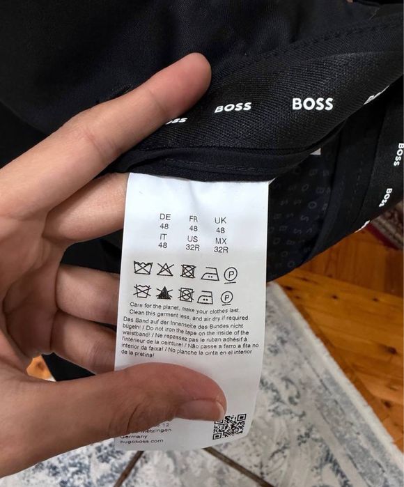 HUGO BOSS ORIGINAL BOSS ONE костюм + рубашка 48 размер