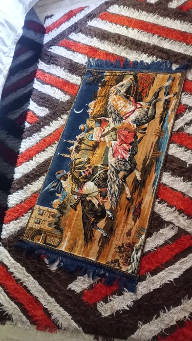 Carpetă originală din Libia Răpirea din Serai