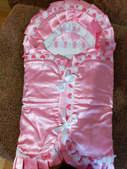 Детский конверт на выписку