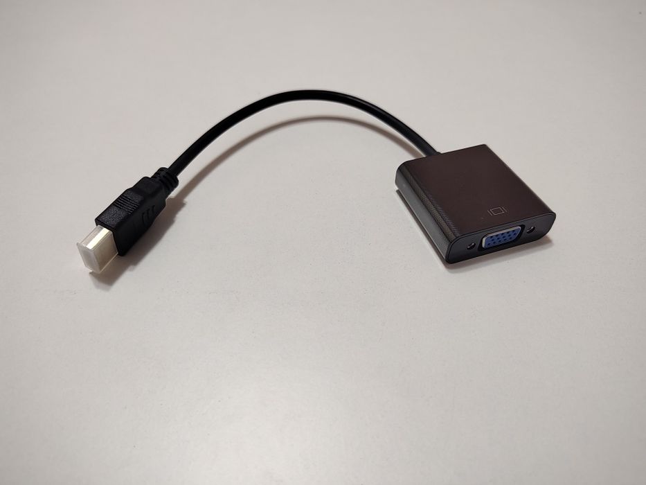 Adaptor HDMI la VGA cu audio converter,