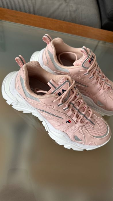 Papuci sneakers sport Fila Electrove  roz