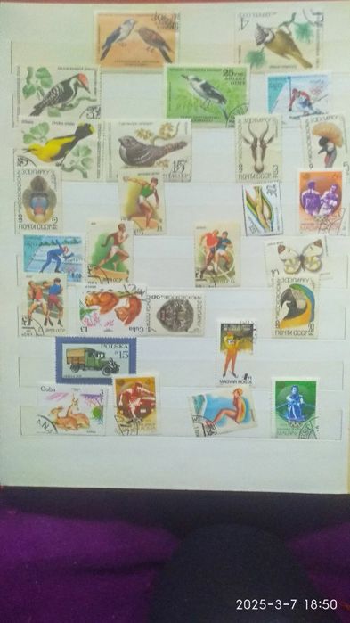 Продам коллекцию марок и медалей..