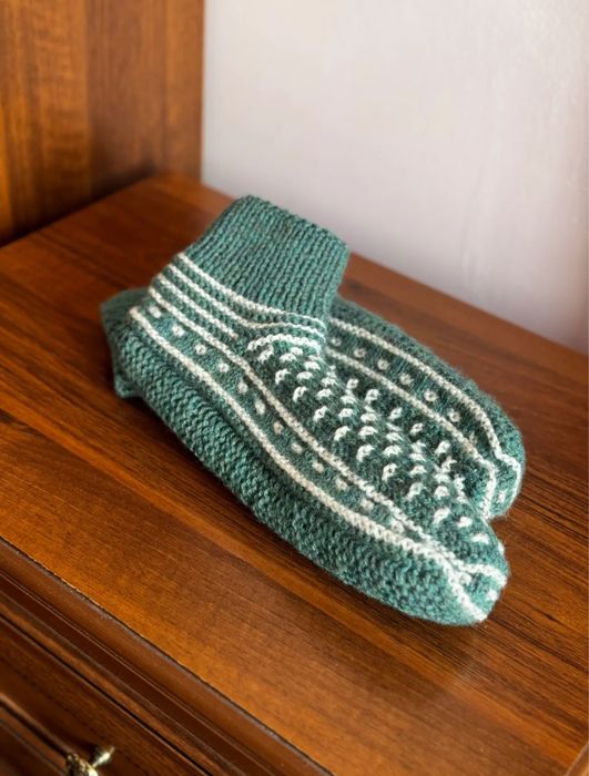 Мужские вязанные носки 44-45 размер