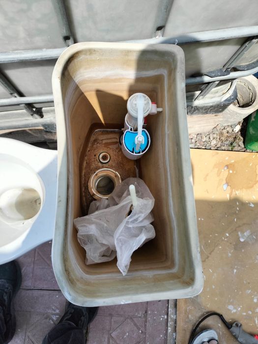 Строительный унитаз