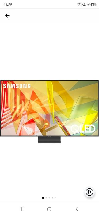 Televizor Samsung QLED 65Q95T, 163 cm, Smart, 4K Ultra HD, 100Hz