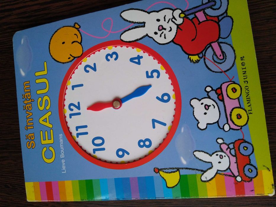 Cărticica copii "Sa învățăm ceasul"