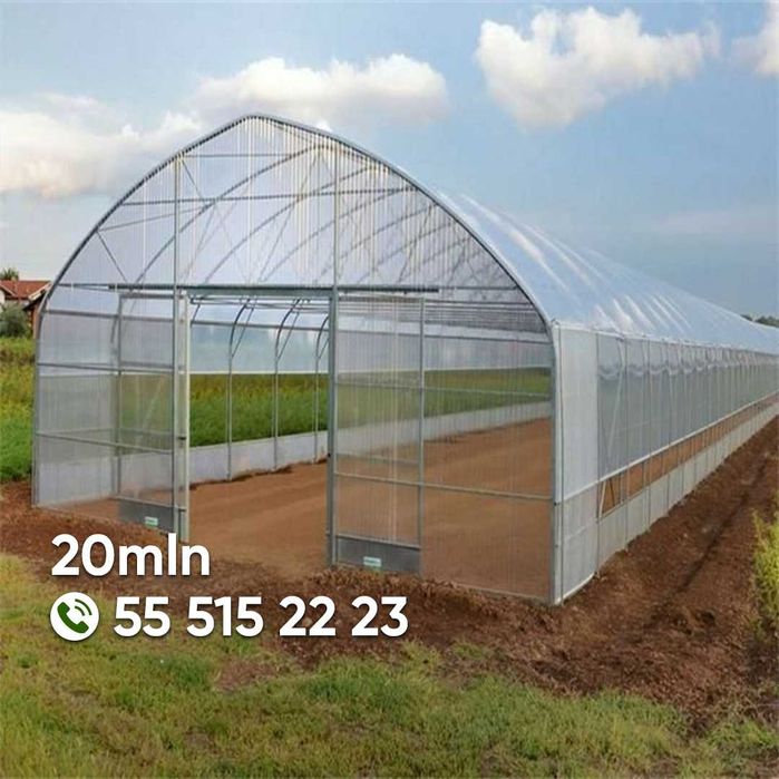 Koreya issiqxonalari va issiqxona uchun materiallar