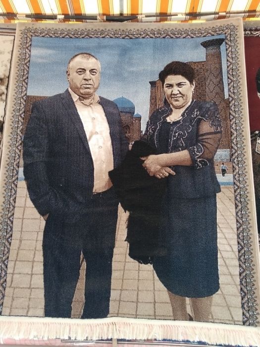 Портрет ковровый на заказ