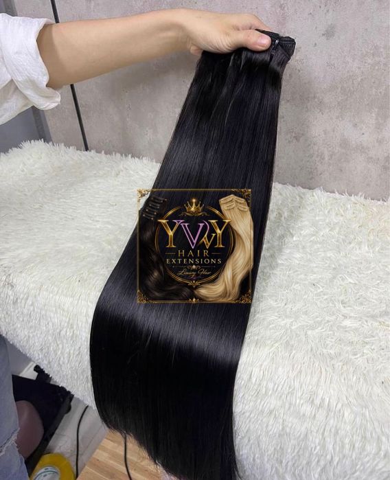 Extensii de Par Clip On si Tape On Calitate A+++ , Remy Hair NOU