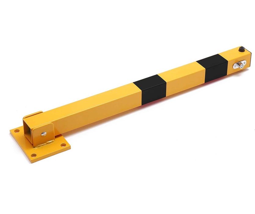 Сгъваем стоманен стълб за паркомясто 62 см с ключалка и 3 ключа