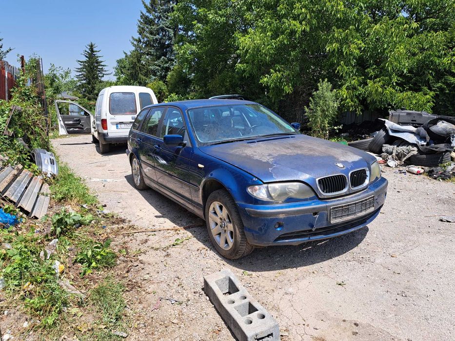 Продавам BMW е46 320D 2.0d 150кс 5скорости на части, navi