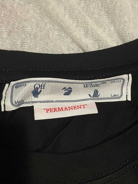Vand Tricou Off White, nou cu eticheta, marimea XL potrivit pentru L