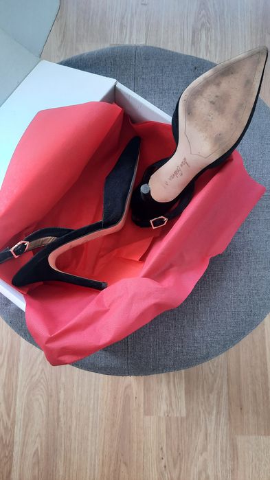 Качествени Кожени обувки( велурени/ набук) Sam Edelman 37,5