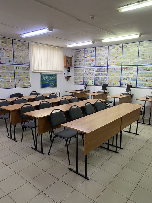 Парты, стулья, шкафы и т.д.