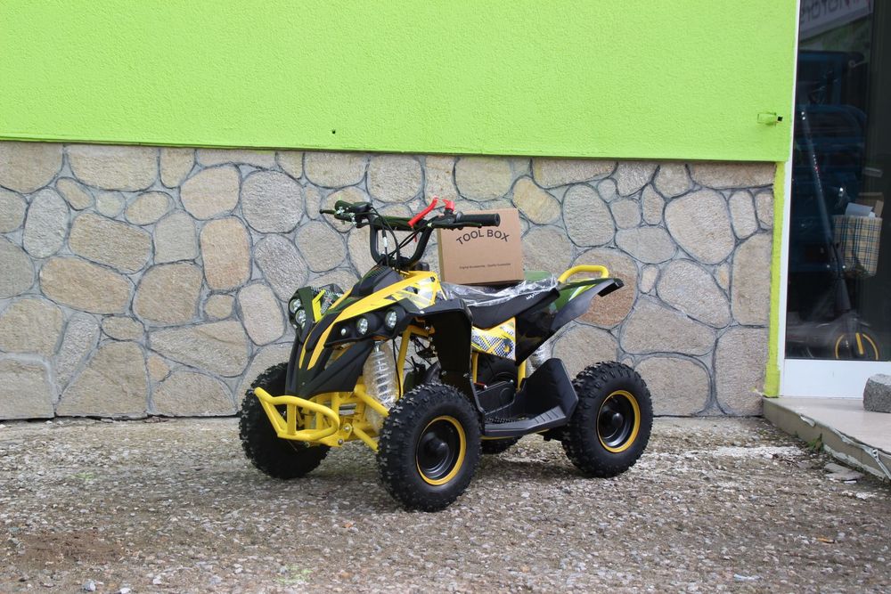 Детско бензиново ATV Grizzly SPORT – BLACK & YELLOW