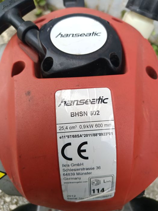 Моторен храсторез hanseatic.