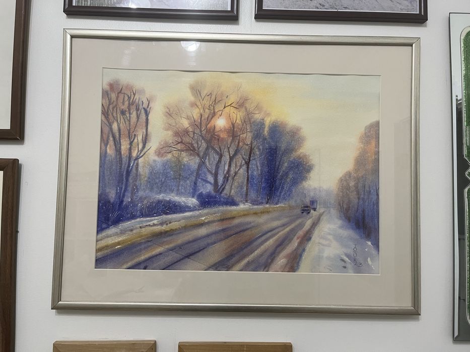 Картины в рамах, багетах, холсте