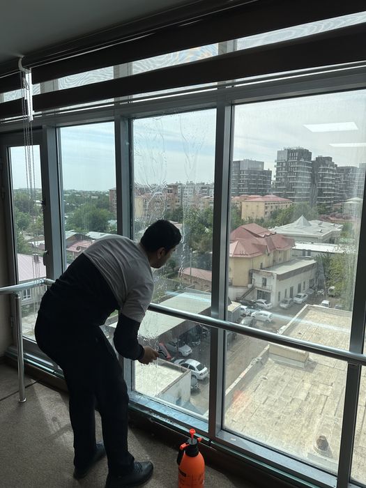 Солнцезащитная атермальная плёнка. Для магазинов, офисов, ресторанов