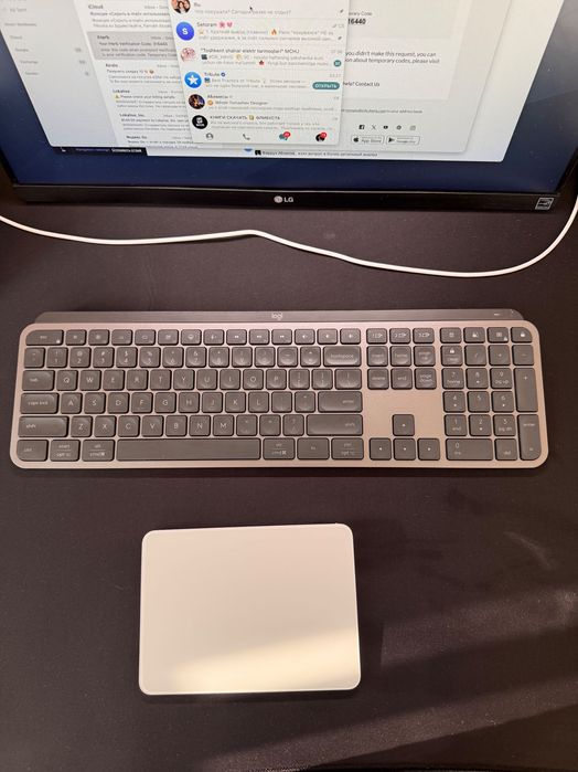 Продам клавиатуру Logitech MX Keys S (Gray)