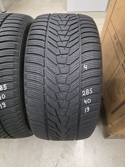 255/45/19 & 285/40/19 4бр.Hankook Winter-Неразличими от НОВИ-DEMO-KOREA