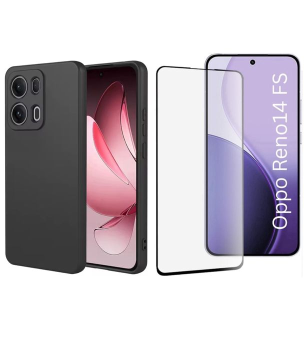 Oppo Reno 14 14F 14FS A5 5G A5 PRO Husa TPU Case + Folie Sticla Clear