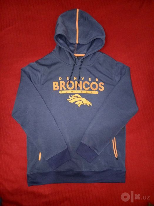Толстовка из Америки, с капюшоном, бренда Denver Broncos